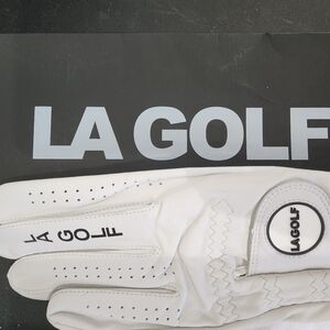 White Men's Golf Gloves